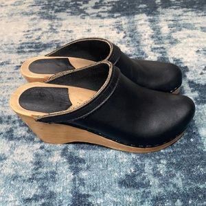 No. 6 New School Clog on Wedge